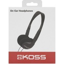 KOSS On-Ear Hörlur KPH5 Svart