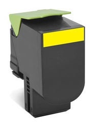 Toner Lexmark 80C2HY0 3k   gul