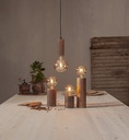 Lampfot Trä Brun 10cm