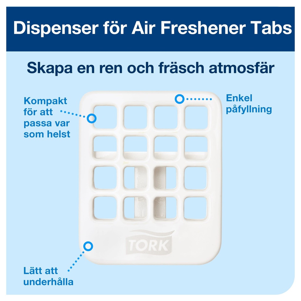 Tork Airfresh  Hål A2 Vit 4/f