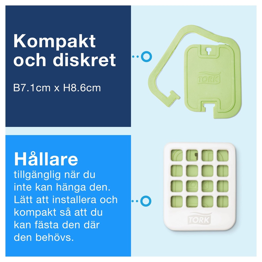 Tork Airfresh  Hål A2 Vit 4/f