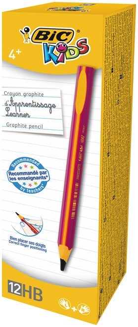 Blyertspenna Bic Kids Lea rosa