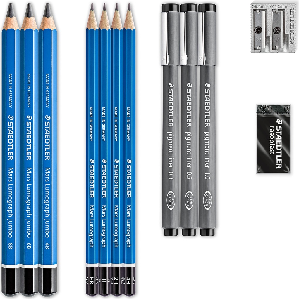 Skisset Staedtler 12/fp