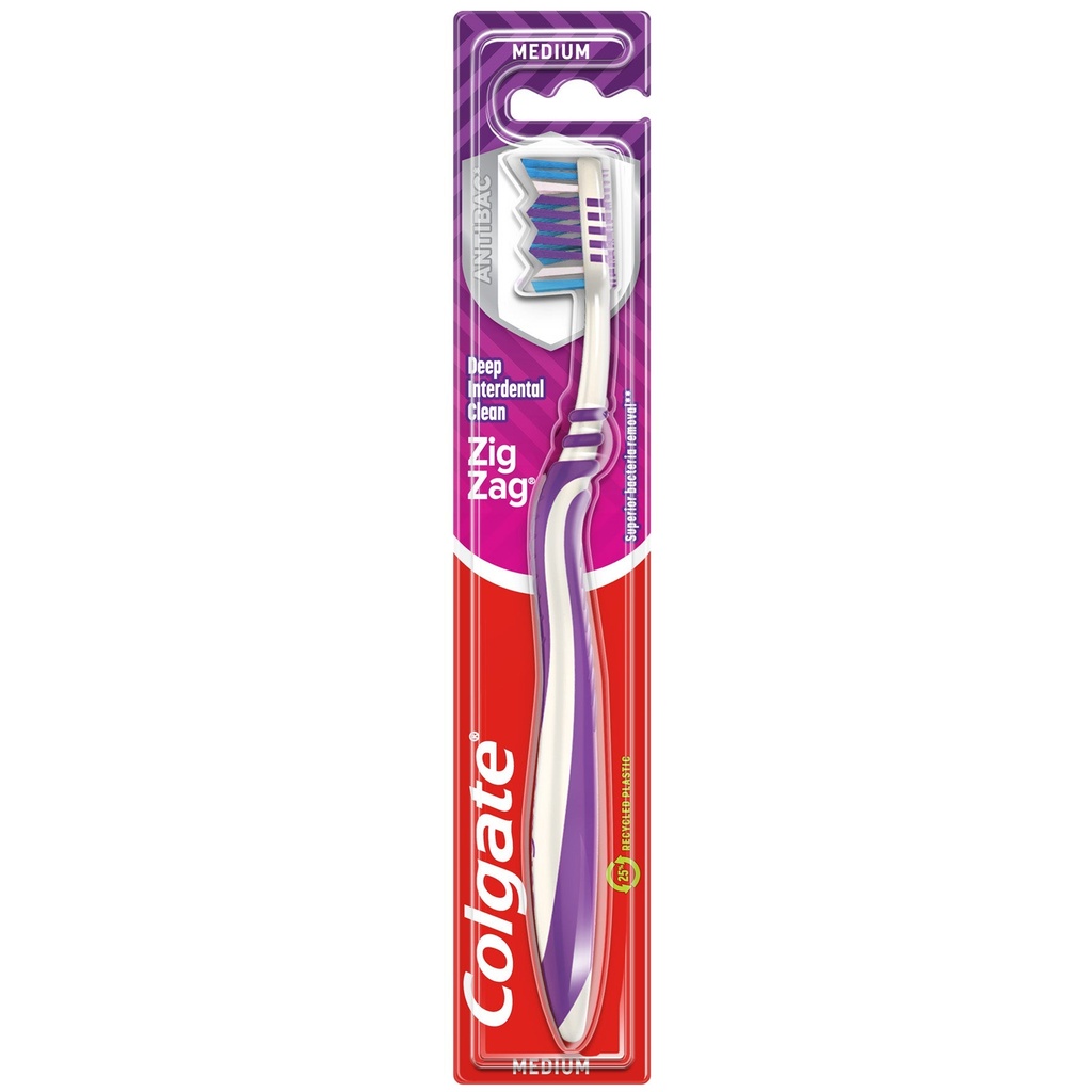 Tandborste Colgate Zig Medium