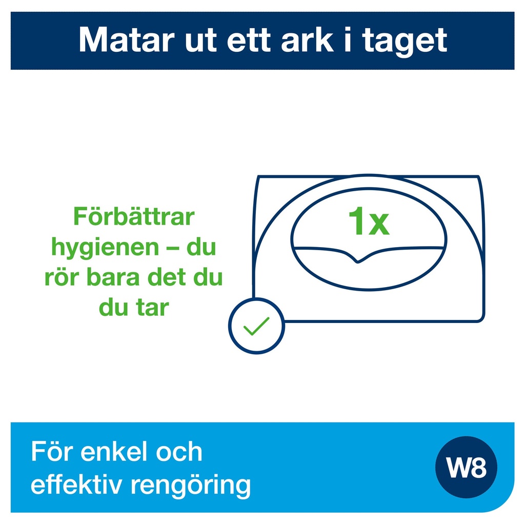 Dispenser W8 Small Pack Tork