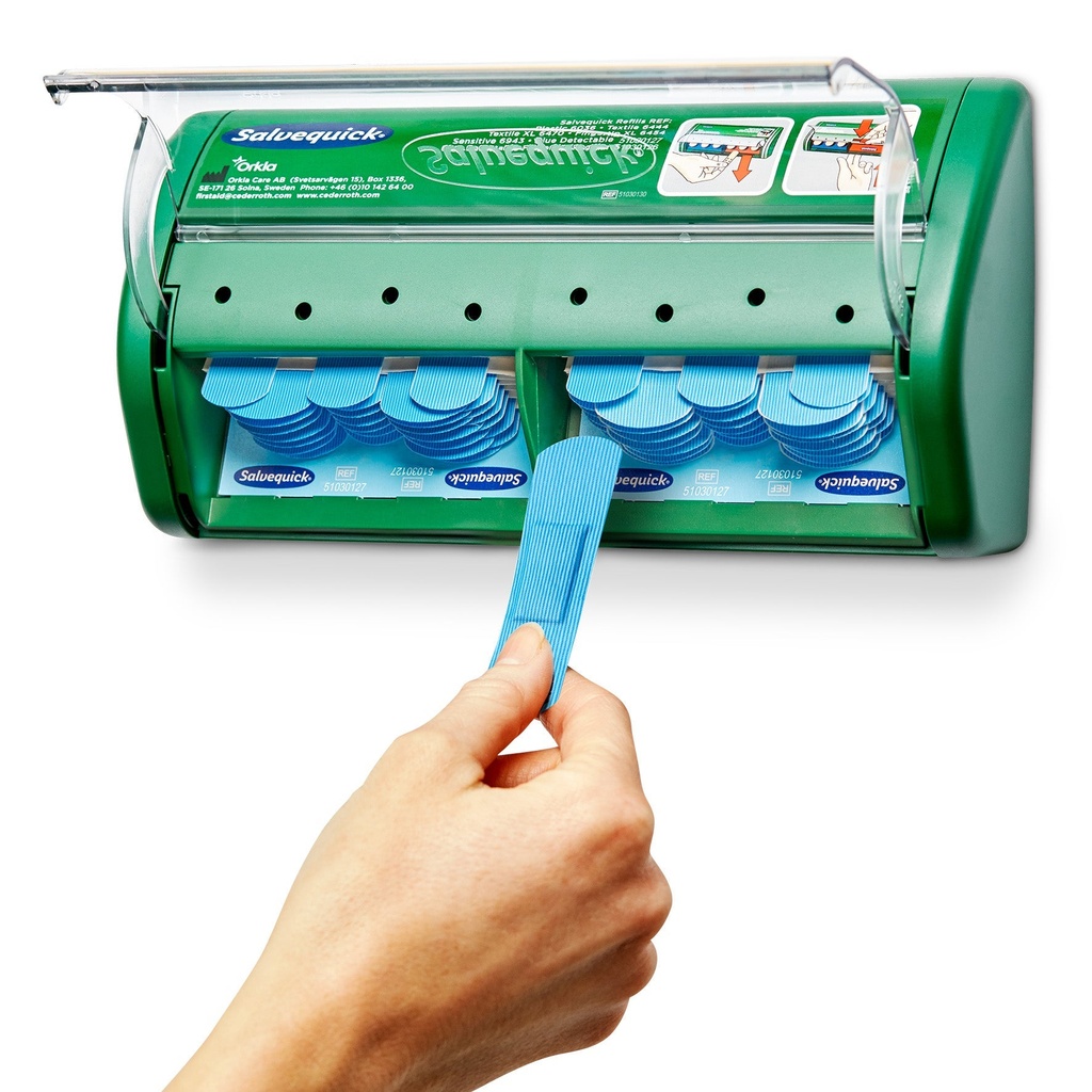 Plåsterautomat Blue Detectable