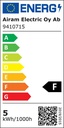 LED klot E27 3-stegs dim fil