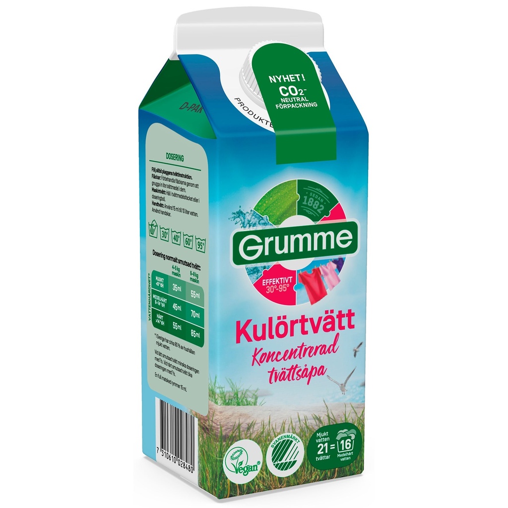 Tvättmedel kulör 750ml