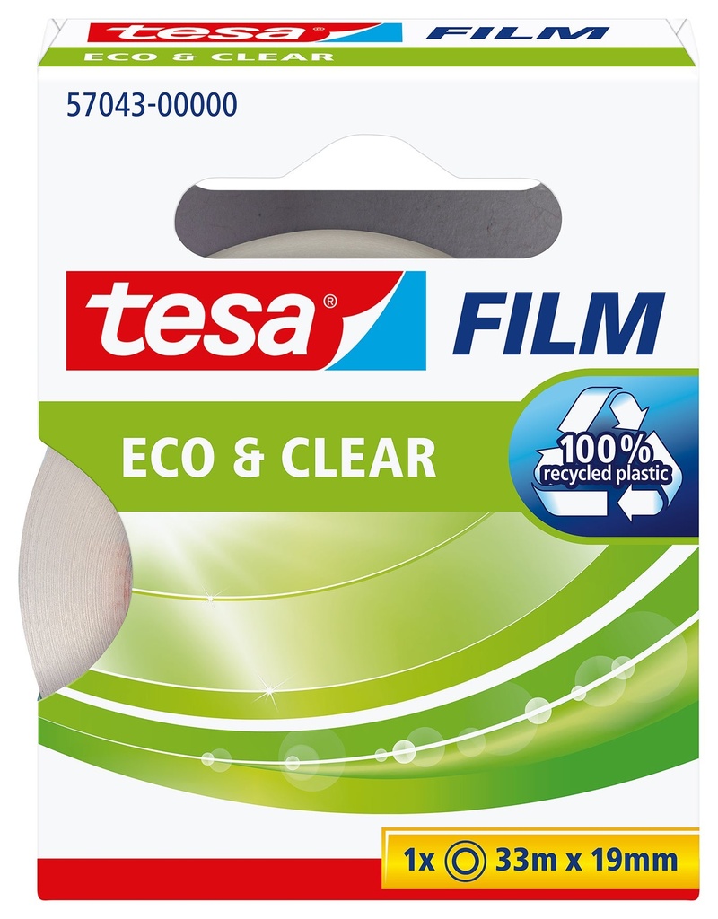 Tejp Tesa Eco klar 33mx19mm