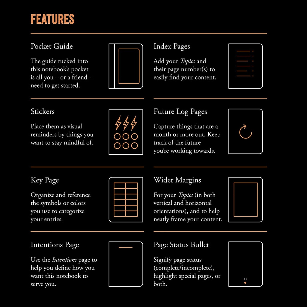 Bullet Journal A5 black