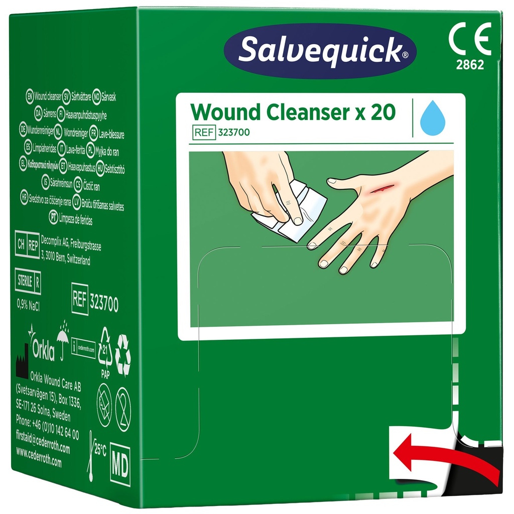 Sårtvättare Salvequick  20/ask 323700