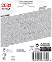 Batteri Lithium CR2032 6p