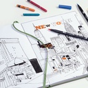Sketchbook square black