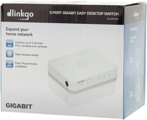 Switch D-link 5-Port vit