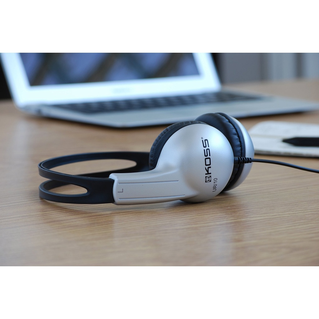 KOSS On-Ear Hörlur UR10 Silver