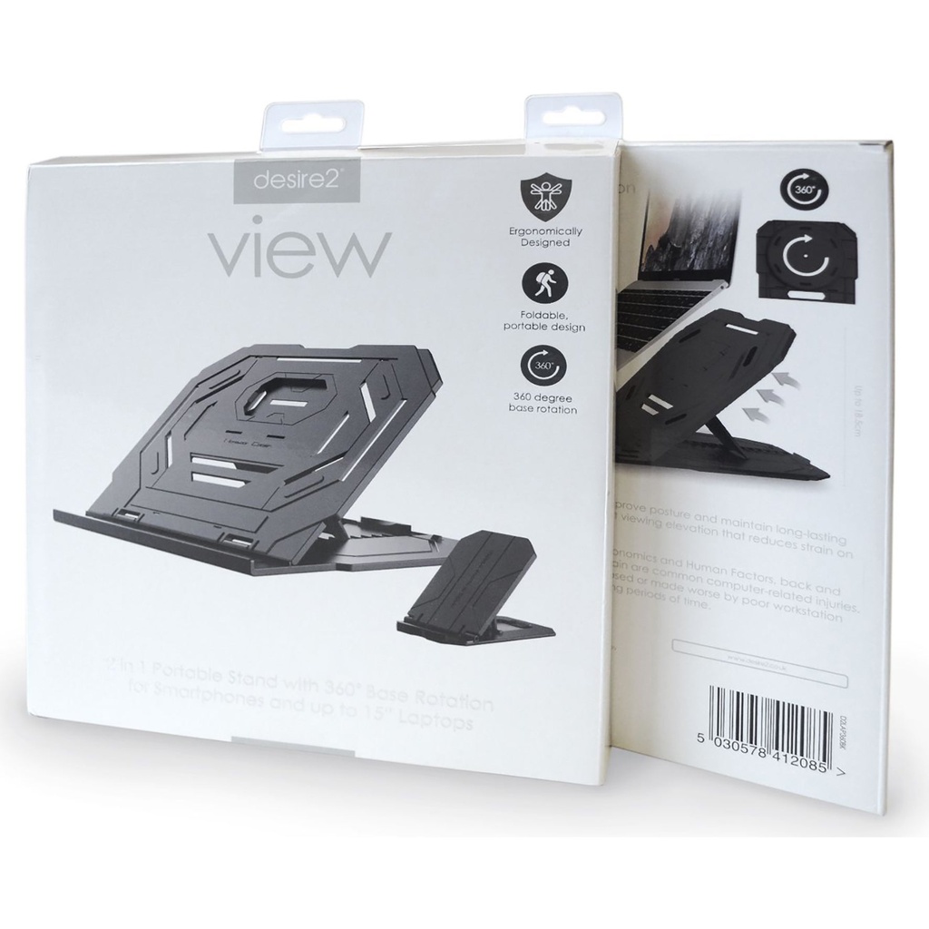 Portabelt Laptopställ 360 Rote