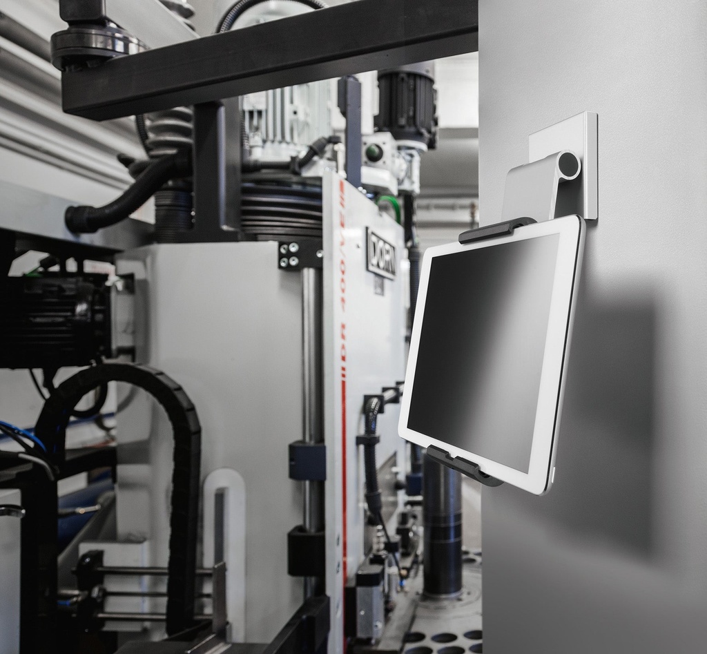 Tablet Holder Wall Pro silver