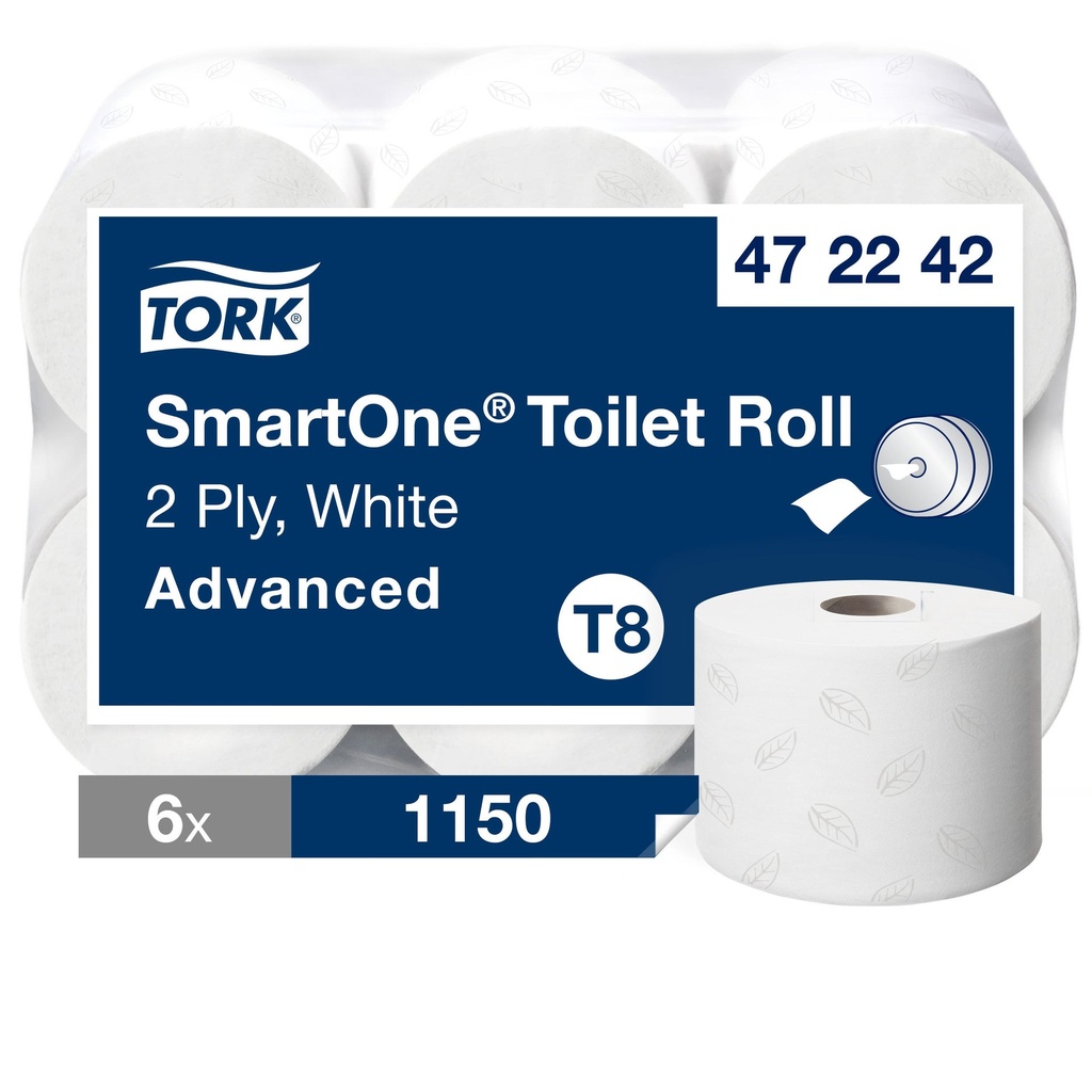 Toalettppr Tork T8 SmartOne 6/