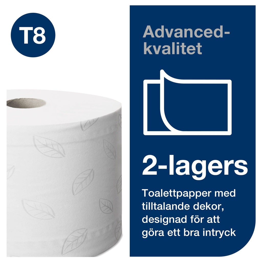 Toalettppr Tork T8 SmartOne 6/