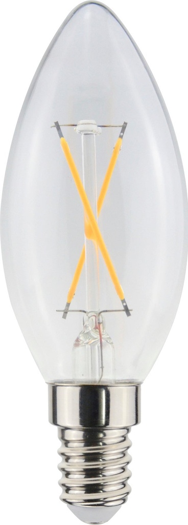 Filament LED kronljus E14  1W