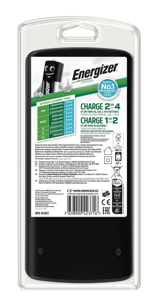 Batteriladdare Universal