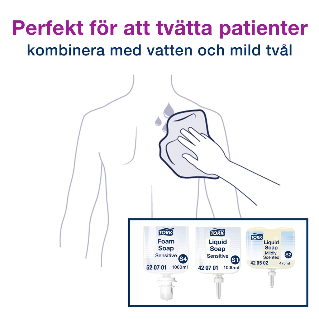 Tvättlapp Tork mjuk     135/fp