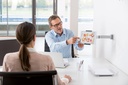 Tablet Holder Wall Arm silver