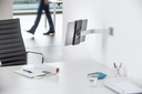 Tablet Holder Wall Arm silver