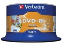 DVD-R Verbatim Printable 50/fp