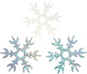 Paljetter Snöflinga mix 30g