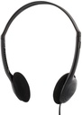 Hörlur HL-27 3,5mm svart 2m
