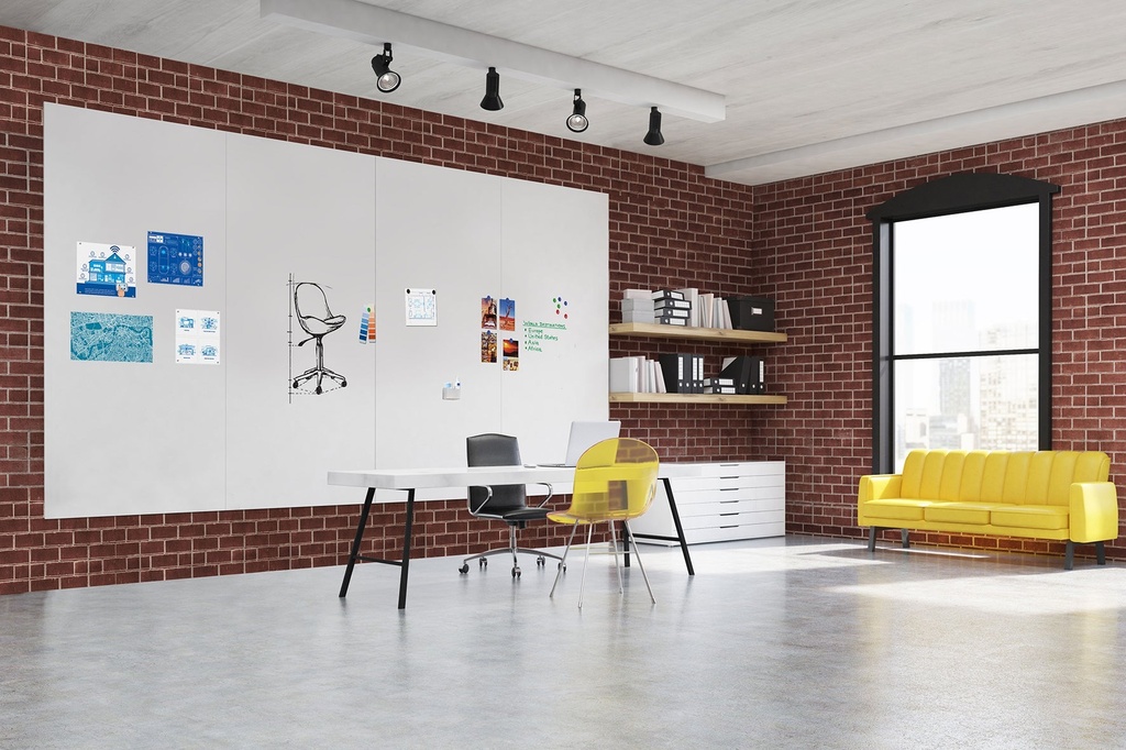 Whiteboard Wall-Up 200 x 120 c