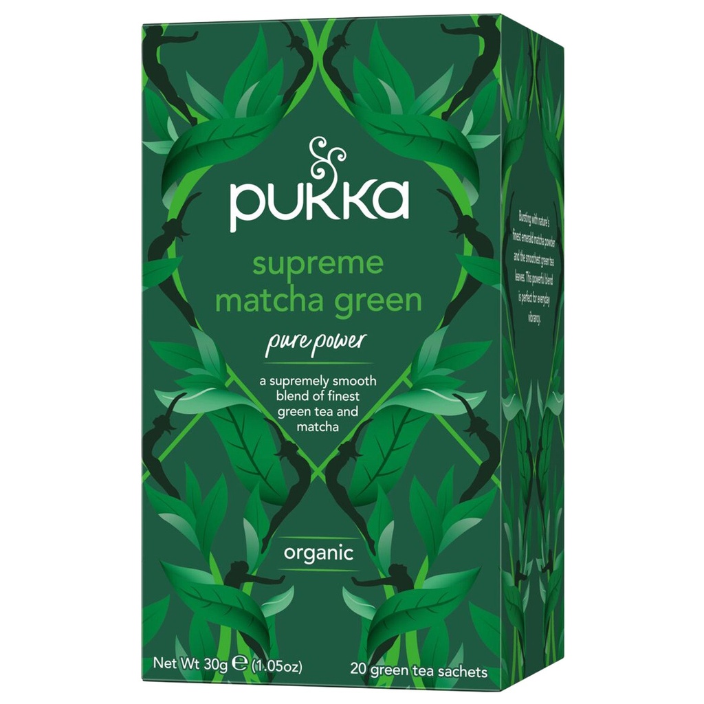 Te Pukka grönt te supreme