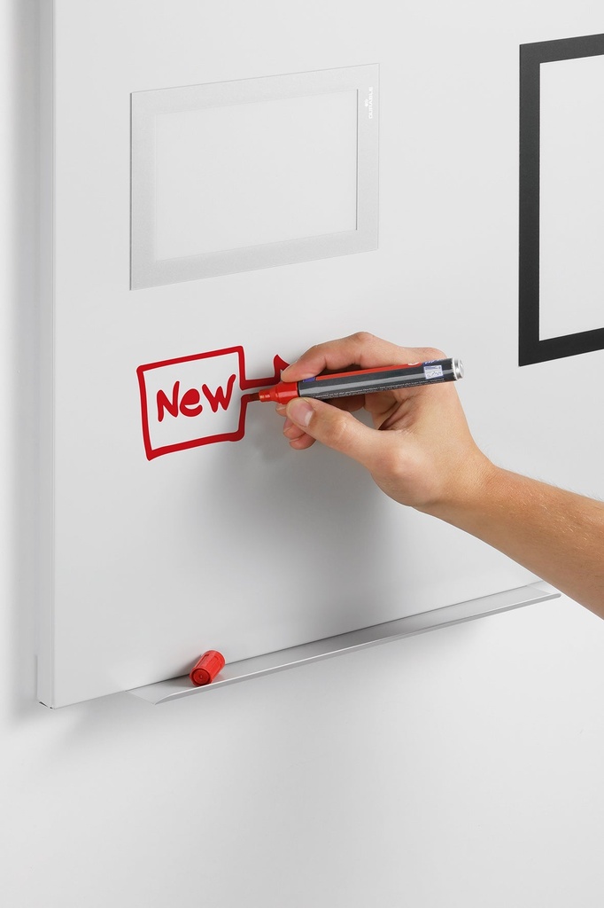 Duraframe Magnetic Board S grå