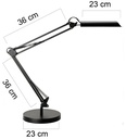 Lampa Swingo LED svart