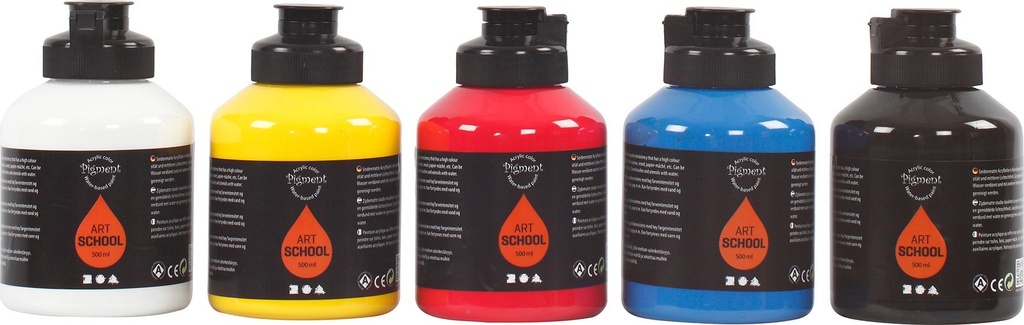 Akrylfärg Pigment 500ml 5/fp