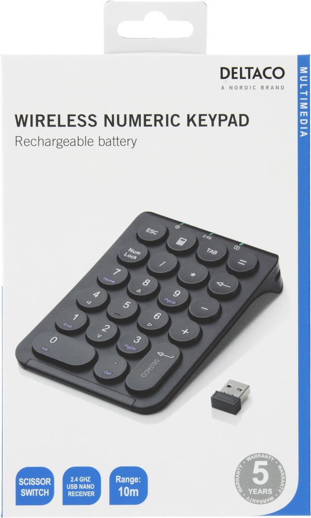 Numeriskt tangentbord trådlöst