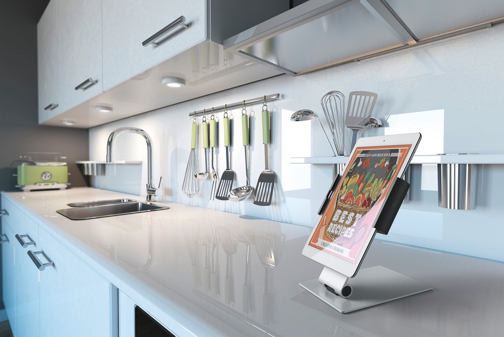 Tablet Holder Table silver