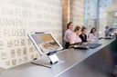Tablet Holder Table silver