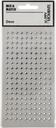 Rhinestones 5mm silver 144/fp