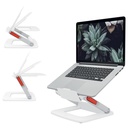 Laptopstativ Ergo vinklar vit