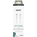 USB-C-lightning 1m. Vit