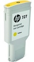 Bläck HP No 727 gul 300ml