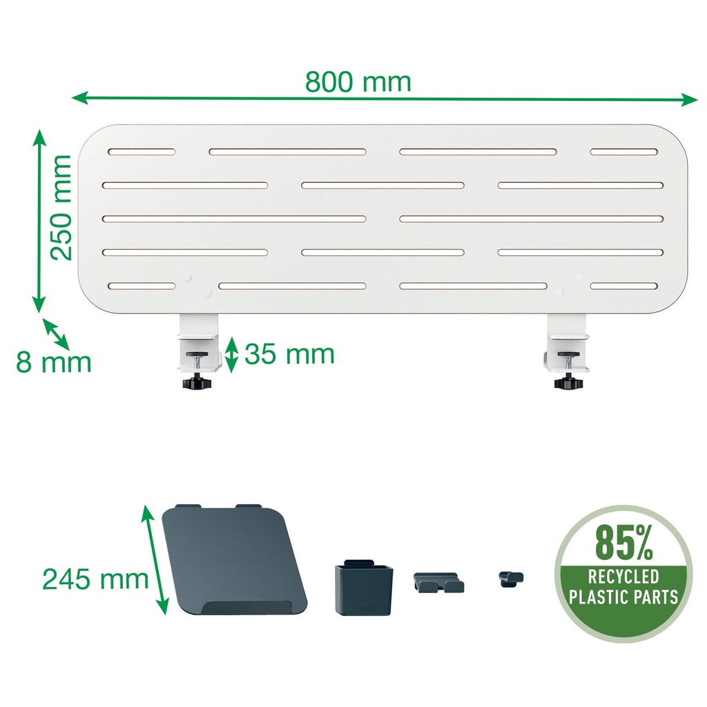 Pegboard Ergo Skrivbord över