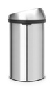 Soptunna Touchbin 60L mattstål