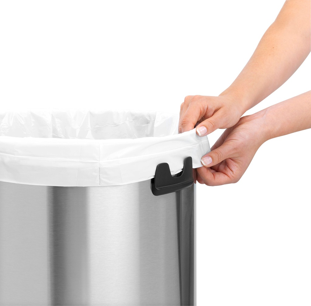Soptunna Touchbin 60L mattstål