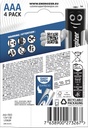 Batteri Lithium AAA 4p