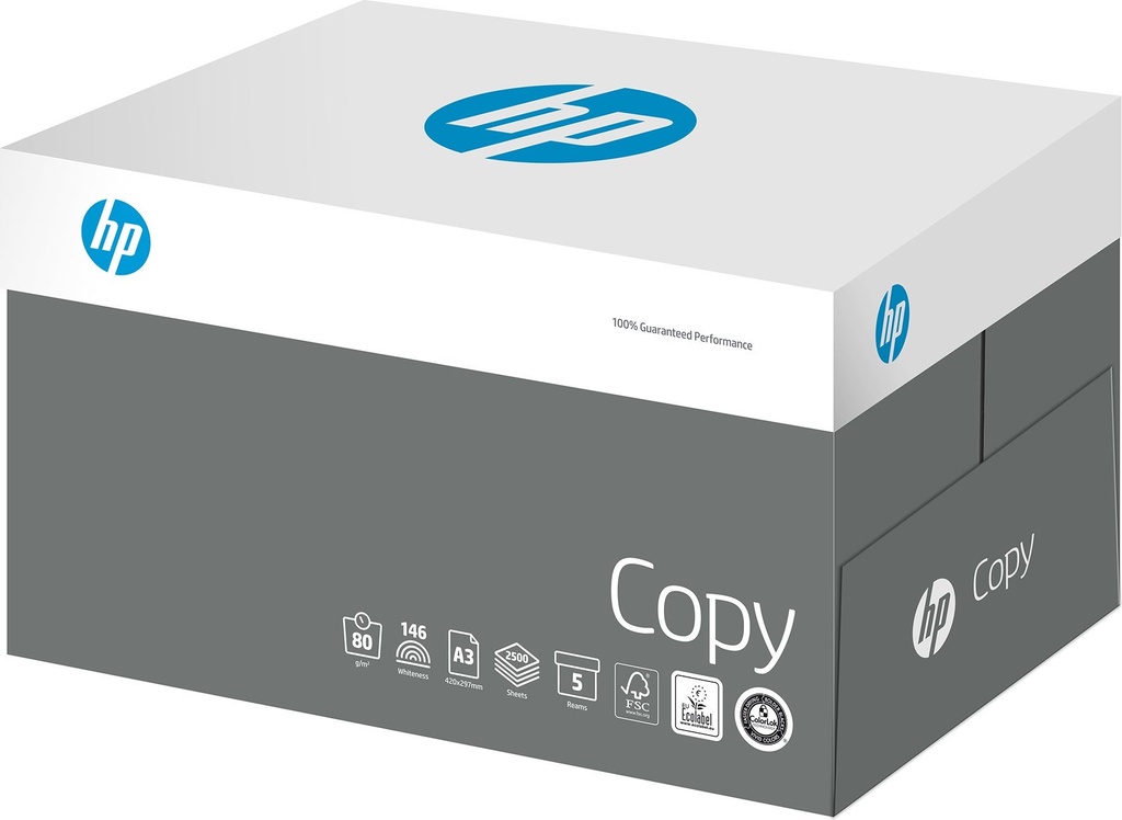 Papper HP Copy A3 80g 500/fp