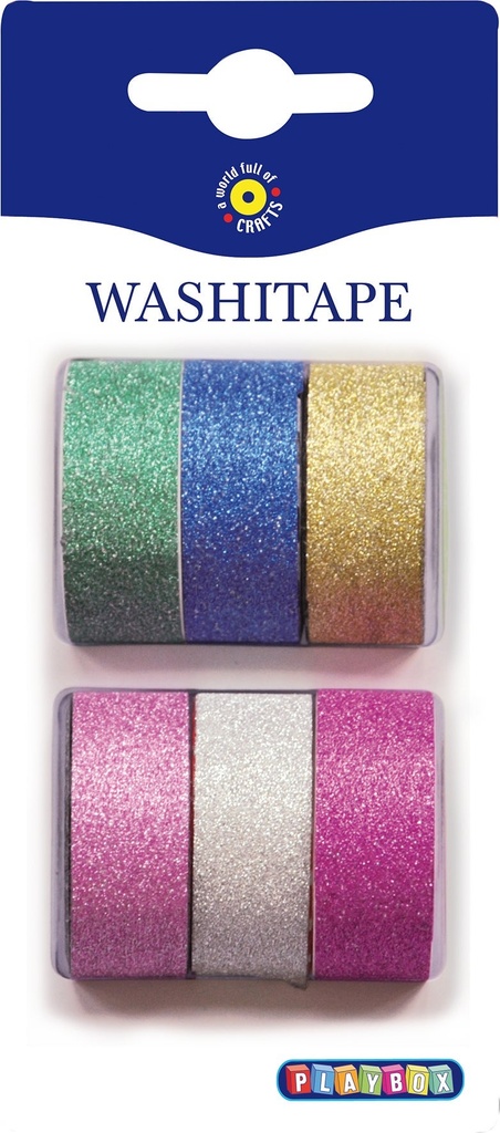 Washitejp glitter 3mx6/fp