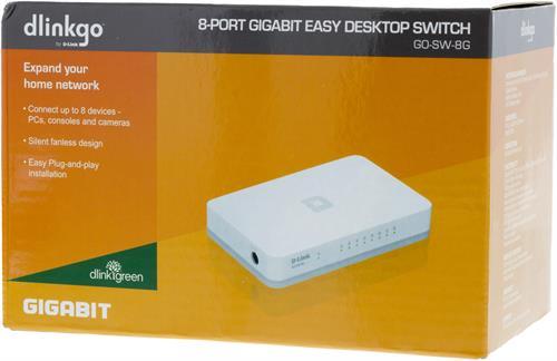 Switch D-link 8-Port vit